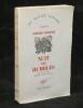 Nuit des Humbles (Night of the Poor). Fr&eacute;d&eacute;ric Prokosch. Traduit de l'am&eacute;ricain par Monique Guilbot-Souparis.