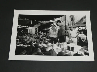 Photographie noir et Blanc années 70 Angeli, Michel NOIR à Saint Tropez