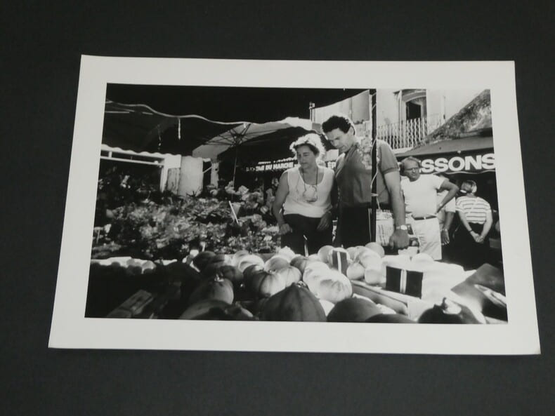 Photographie noir et Blanc ann&eacute;es 70 Angeli, Michel NOIR &agrave; Saint Tropez. Angeli