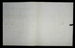 LETTRE AUTOGRAPHE SIGN&Eacute;E, 1830. Jean-Marie de Villequier