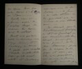 LETTRE AUTOGRAPHE SIGN&Eacute;E &Agrave; Henri HEUGEL, 1896. LUIGINI Alexandre