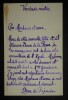 Lettre autographe sign&eacute;e, remerciements et adieux &agrave; la Revue. Henri de R&eacute;gnier