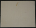 L&eacute;on de TINSEAU - CARTE AUTOGRAPHE SIGN&Eacute;E "aller manger votre roti". L&eacute;on de TINSEAU