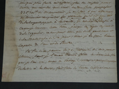 Lettre autographe à M. Le Comte Anatole de Montesquiou - "L'apparition sur l'horizon [de Talleyrand] me paraît toujours un funeste présage" - 3 pages ...