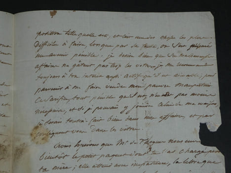 Lettre autographe à M. Le Comte Anatole de Montesquiou - "L'apparition sur l'horizon [de Talleyrand] me paraît toujours un funeste présage" - 3 pages ...