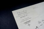 DELMAS Marc - Lettre autographe sign&eacute;e et dat&eacute;e du 20 octobre 1919, Paris - Editions de musique Choudens. Marc Delmas