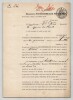 Pouvoir sign&eacute; par Edmond S&eacute;e - Collection coh&eacute;rente 25 auteurs & musiciens. Edmond S&eacute;e