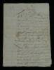Document officiel militaire Reconnaissance de services Real Hacienda Madrid 1715. 