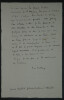 Luc ESTANG Lettre Autographe sign&eacute;e &agrave; G&eacute;rard Miellet Galeries Moderne Utrecht 48. Luc ESTANG