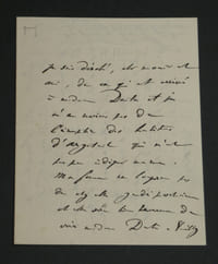 Adolphe BELOT - LETTRE AUTOGRAPHE SIGNÉE - 3 pages