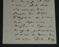 Adolphe BELOT - LETTRE AUTOGRAPHE SIGNÉE - 3 pages