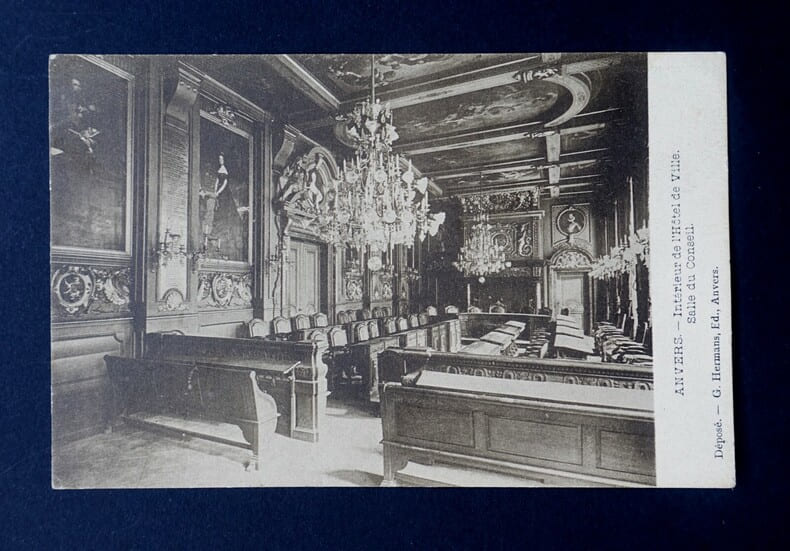 GILSON Paul - CARTE POSTALE AUTOGRAPHE SIGNEE, &Agrave; Jules REBOUL, BRUXELLES 1943. Paul Gilson