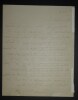 LETTRE AUTOGRAPHE SIGNEE. Charles Clairville