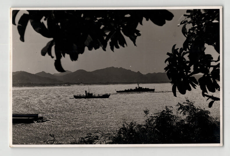 Photographie argentique Ann&eacute;es 60 Madagascar Paysage C&ocirc;te Est. 
