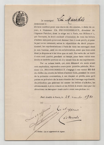 Pouvoir sign&eacute; L&eacute;o March&egrave;s – Collection coh&eacute;rente de 50 auteurs & musiciens. L&eacute;o March&egrave;s