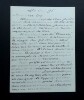 BERGERAT Emile - LETTRE AUTOGRAPHE SIGN&Eacute;E, &Agrave; COQUELIN, 1895. Emile Bergerat