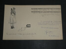 Petit dessin &agrave; l'encre, petite fille qui a renvers&eacute; son pot de colle 1919. 