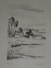 Lithographie Originale sign&eacute;e et num&eacute;rot&eacute;e 10/26 - Sur la Loire - Papier Japon - environ 1927. Maurice ASSELIN