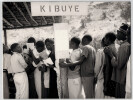 Photographie argentique de 1958 Rwanda Kibuye vote &eacute;lection. 