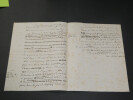 Jacques-Henri WUSTENBERG, lettre autographe, volume "Questions actuelles". Jacques-Henri WUSTENBERG