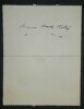 SIMON Henri - CARTE LETTRE AUTOGRAPHE SIGNEE &Agrave; Charles FOLEY, JOURNAL. Henri Simon