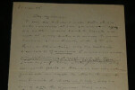 Alexandre Arnoux, Lettre autographe sign&eacute;e, impressions d'Allemagne 1946 2 pages. Alexandre Arnoux