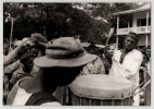 Photographie argentique de 1958 Rwanda C&eacute;r&eacute;monie au son des tambours. 