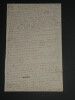 Henri DUVERNOIS - Manuscrit du "Guide de la lectrice pendant les chaleurs ou plus exactement pendant l'&eacute;t&eacute;". Henri Duvernois