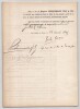 Pouvoir sign&eacute; par Jules Case – Collection coh&eacute;rente de 50 auteurs & musiciens. Jules Case