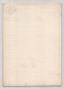 Pouvoir sign&eacute; Friedrich Franz von Conring – Collection de 50 auteurs & musiciens. Friedrich Franz von Conring