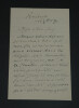 &Eacute;mile BERGERAT - BELLE LETTRE AUTOGRAPHE SIGN&Eacute;E &Agrave; COQUELIN A&Icirc;N&Eacute; - 3 pages 1891. &Eacute;mile BERGERAT