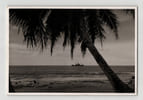 Photographie argentique Ann&eacute;es 60 Madagascar Paysage C&ocirc;te et mer. 