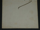 Antony B&Eacute;RAUD chansonnier - LETTRE AUTOGRAPHE SIGN&Eacute;E &Agrave; Mr VARNER. Antony B&eacute;raud