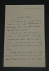 &Eacute;mile BERGERAT - BELLE LETTRE AUTOGRAPHE SIGN&Eacute;E &Agrave; COQUELIN A&Icirc;N&Eacute; - 3 pages 1892. &Eacute;mile BERGERAT