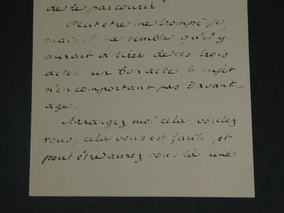 Émile BERGERAT - BELLE LETTRE AUTOGRAPHE SIGNÉE À COQUELIN AÎNÉ - 3 pages 1892