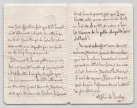 Aglaé de Corday - Lettre autographe signée au Marquis de Valois, 4 pages - 1854