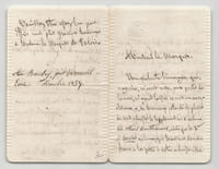 Aglaé de Corday - Lettre autographe signée au Marquis de Valois, 4 pages - 1854