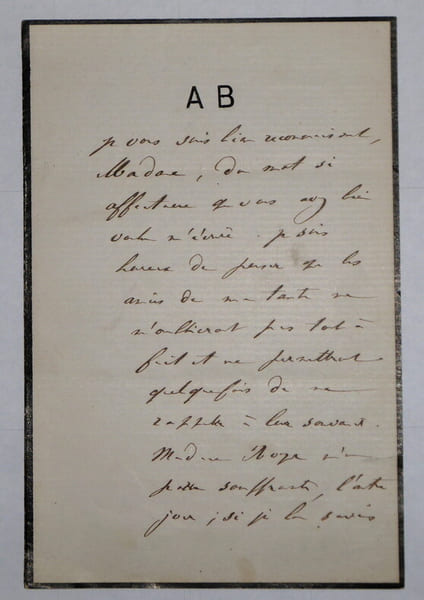 Adolphe BELOT - Lettre autographe sign&eacute;e. Adolphe Belot