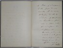 Adolphe BELOT - Lettre autographe sign&eacute;e. Adolphe Belot