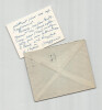 G&eacute;n&eacute;ral Maxime WEYGAND - Petite carte autographe sign&eacute;e - 1955. G&eacute;n&eacute;ral Maxime WEYGAND