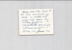 G&eacute;n&eacute;ral Maxime WEYGAND - Petite carte autographe sign&eacute;e - 1955. G&eacute;n&eacute;ral Maxime WEYGAND