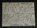 Georges Lecomte - Carte lettre autographe sign&eacute;e - 1947 - 4 pages. Georges Lecomte