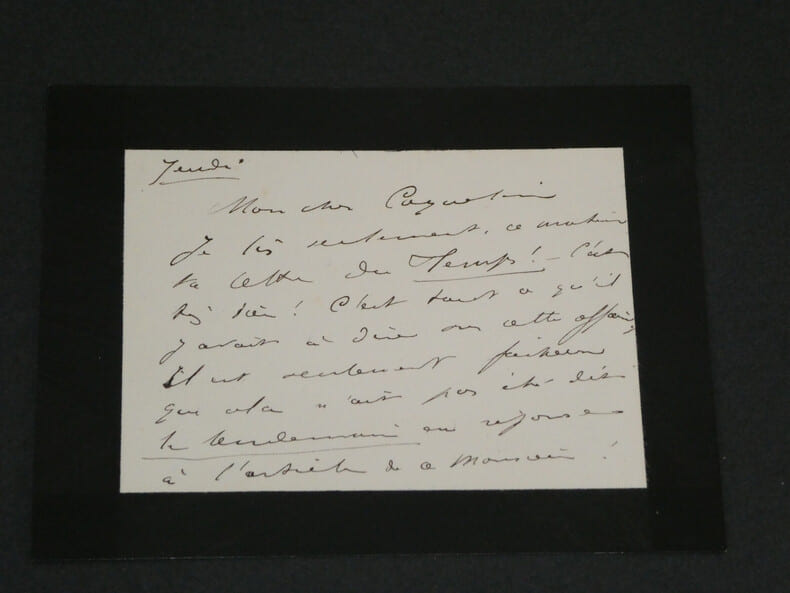 Gustave WORMS, lettre autographe sign&eacute;e, "ta lettre du Temps", 2 pages. Gustave WORMS