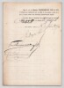 Pouvoir sign&eacute; Georges Mitchell – Collection coh&eacute;rente de 50 auteurs & musiciens. Georges Mitchell