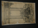 Dessin original sign&eacute; – Tapisserie de J. Bernin – R&eacute;alis&eacute; &agrave; l'encre vers 1930. Louis Henri Laffill&eacute;e