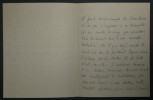 Ren&eacute; DOUMIC - LETTRE AUTOGRAPHE SIGN&Eacute;E Candidature ZAMACO&Iuml;S &agrave; l'Acad&eacute;mie, 1936. Ren&eacute; Doumic