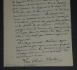 Luc Olivier MERSON - TR&Egrave;S BELLE LETTRE AUTOGRAPHE SIGN&Eacute;E DE CONDOL&Eacute;ANCES. Luc-Olivier MERSON