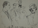 Miguel ZAMACO&Iuml;S, Romancier - Dessin. Miguel ZAMACO&Iuml;S