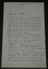 Paul-&Eacute;mile JAVARY, Ing&eacute;nieur - LETTRE AUTOGRAPHE SIGN&Eacute;E, 1901. Paul-&Eacute;mile JAVARY