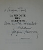 Jacques LIMOUZY - Livre avec d&eacute;dicace autographe sign&eacute;e. Jacques LIMOUZY